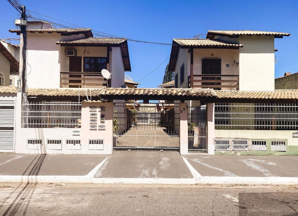 Casa A 400 M Da Praia Do Centro - Wifi 200Mb - Garagem - Tv 500 Canais - 2 Quartos - Cozinha Equipada - Churrasqueira Villa Rio das Ostras Esterno foto